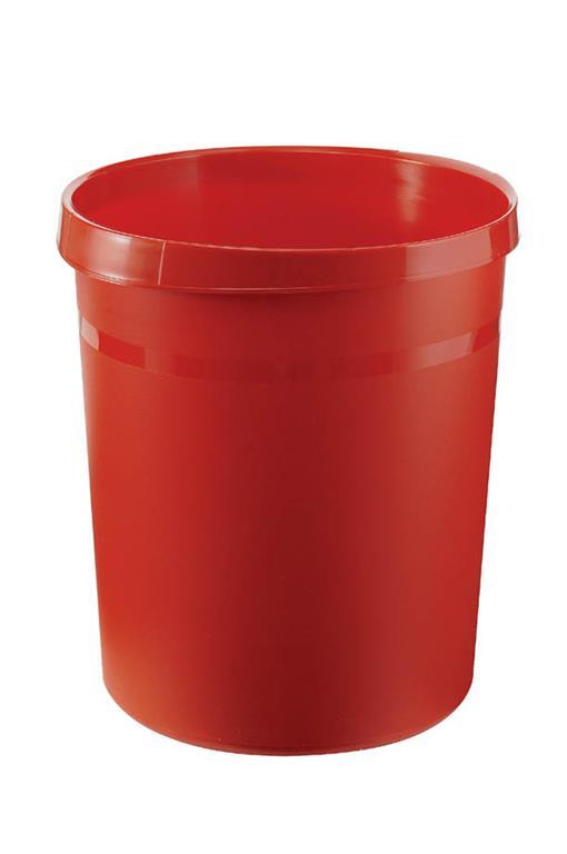 HAN Koš za smeti GRIP rdeč