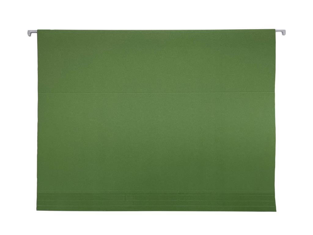 Klipko Viseča mapa karton zelena 10 kos