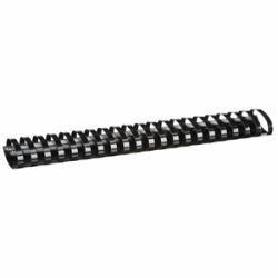 Klipko Spirale PVC 32 mm, črne, 50 kos ovalne