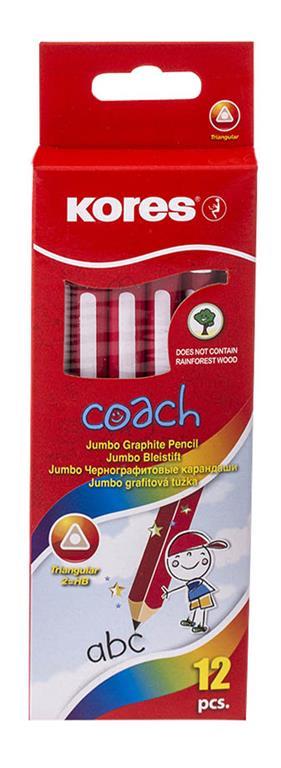 Kores Svinčnik Coach, trikotna oblika  
