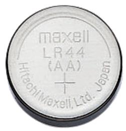 MAXELL Baterija LR44, 2 kos brez živega srebra