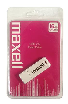 MAXELL USB ključ  16GB bel 2.0