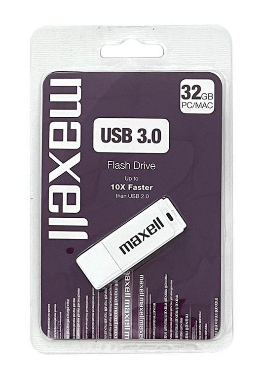 Maxell USB ključ  32GB bel 3.0