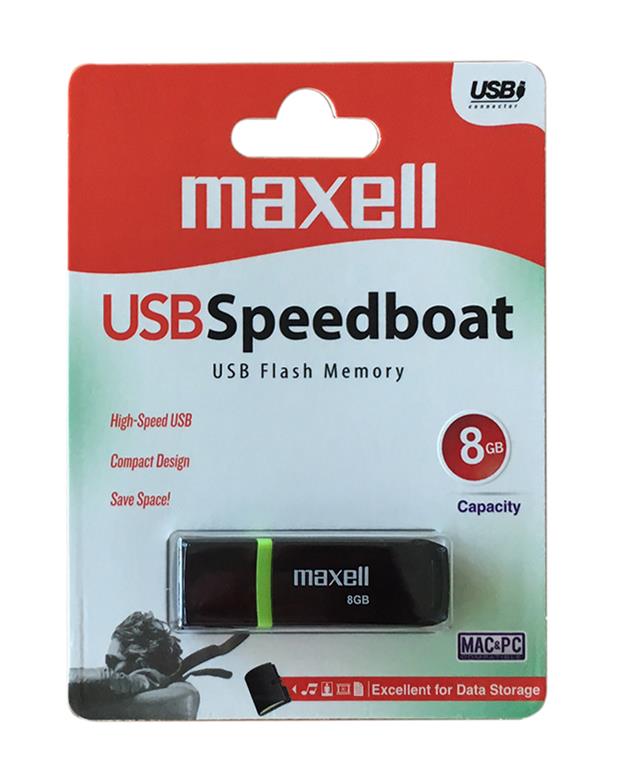 MAXELL USB ključ   8GB Speedboat 2.0