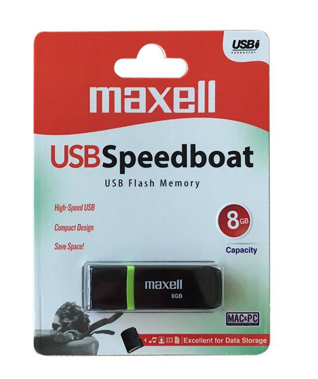 Maxell USB ključ   8GB Speedboat 2.0