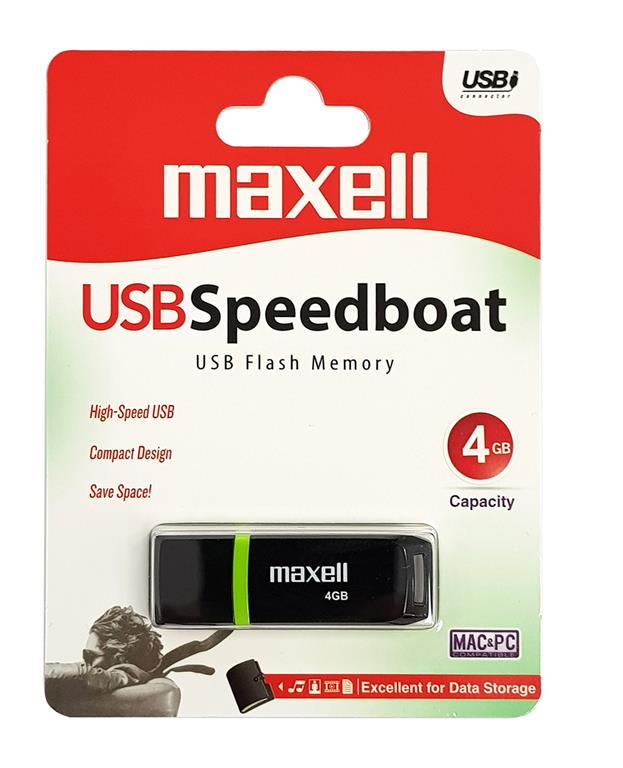 Maxell USB ključ   4GB Speedboat 2.0