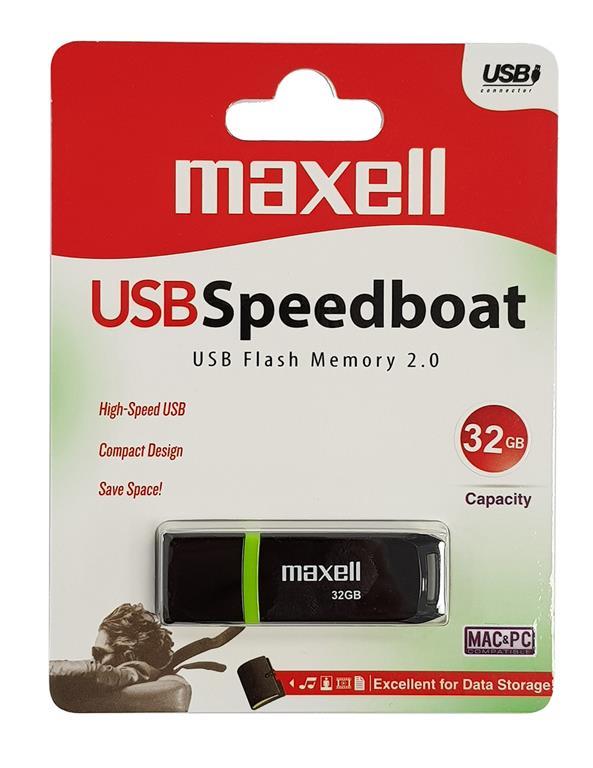 MAXELL USB ključ  32GB Speedboat 2.0