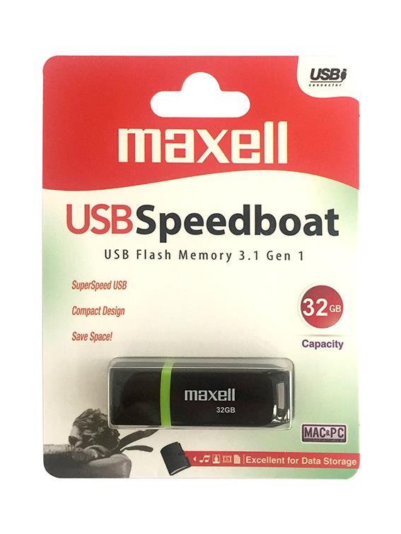 Maxell USB ključ  32GB Speedboat 3.1