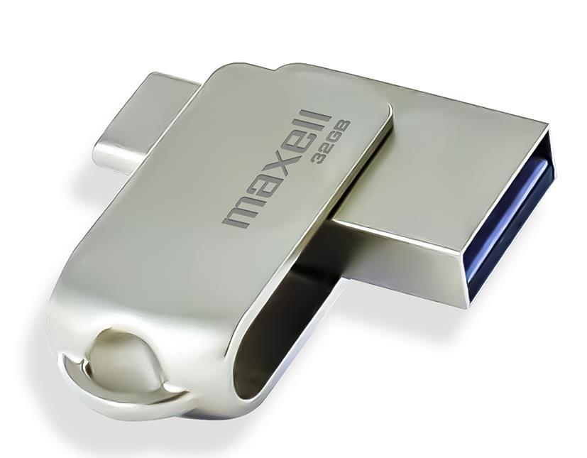 Maxell USB ključ  32GB 3.0 + USB-C