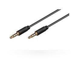 MicroConnect Kabel minijack 1m 3.5mm (4-pin, stereo)