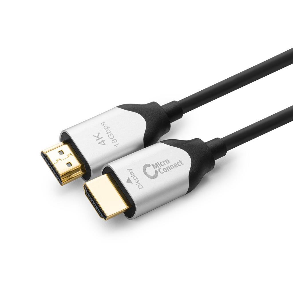 MicroConnect Premium optični kabel HDMI 2.0, 40m 4K60Hz, 18Gbps, 4:4:4, AOC