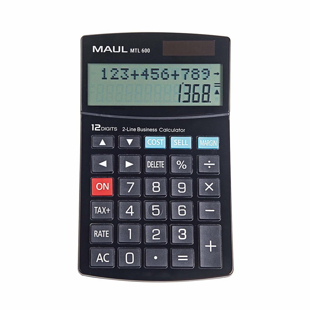 Maul Namizni kalkulator MTL 600, dvovrstični