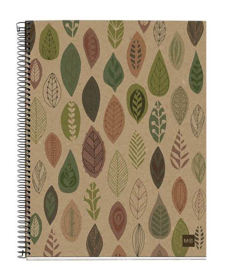 MiquelRius Zvezek A5, brezčrtni, 120-listni, 80g, RECYCLED ECO, recikliran karton