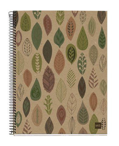 MiquelRius Zvezek A5, črtast, 120-listni, 80g, RECYCLED ECO, recik. karton, listi