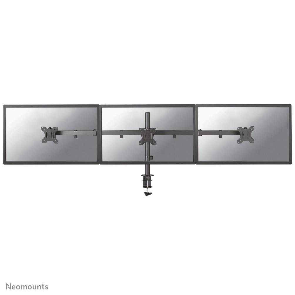 Neomounts Gibljivi nosilec za 3 monitorje 10-27'', 6 kg, FPMA-D550D3BLACK
