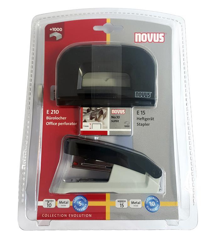 Novus Komplet E 15/ E 210 črn