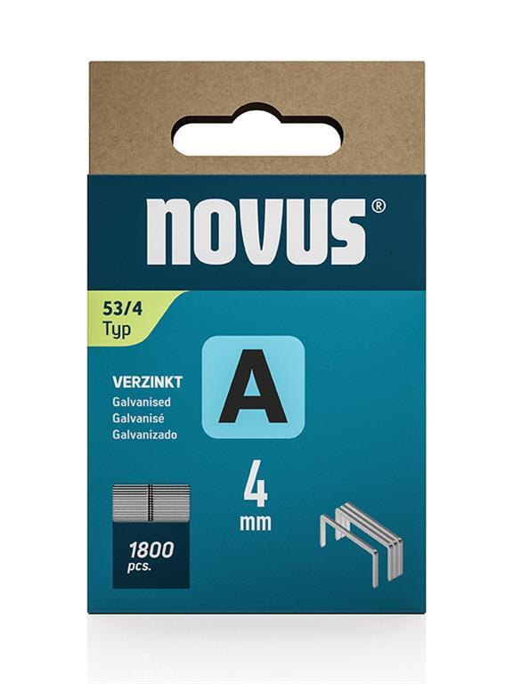 Novus Sponke za tapetniški spenjač Tip A 53/4, 1800 kos