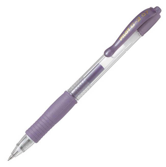 Pilot Gel roler G-2 0,7 metallic BL-G2-7M-V 