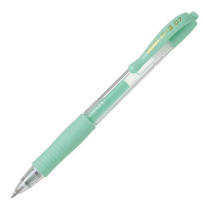 Pilot Gel roler G-2 0,7 pastel zelen BL-G2-7P-G 12 KOS