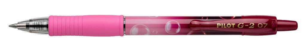 Pilot Gel roler G-2 0,7 Bubble roza BL-G2-7-TRB-PG-L 12 KOS