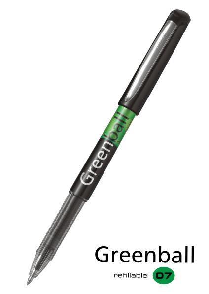 Pilot Roler Greenball črn BL-GRB7-BG-B 10 KOS