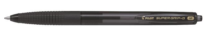 Pilot Kemični svinčnik Super Grip G M, črn BPGG-8R-M-B 12 KOS