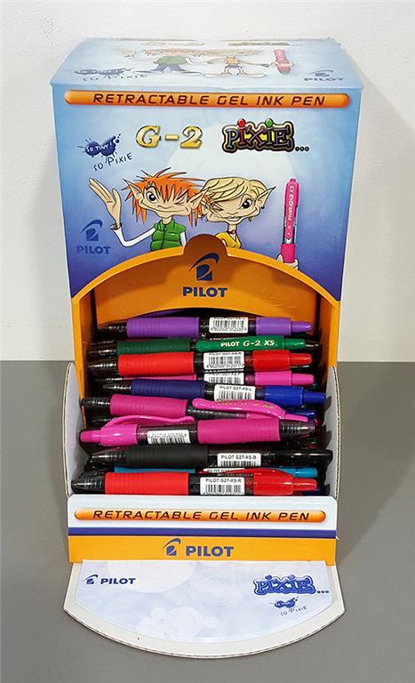 Pilot Gel roler G-2 PIXIE SORT. 84 kos