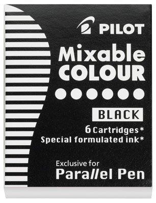 Pilot Vložki za Parallel Pen, 6 kos IC-P3-S6-B