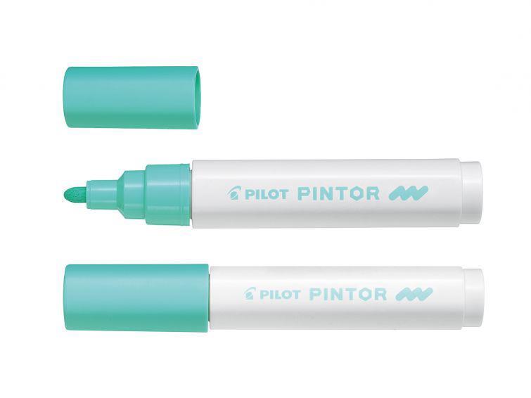 Pilot Marker Pintor  MEDIUM, Pastel zelen SW-PT-M-PG 6 KOS