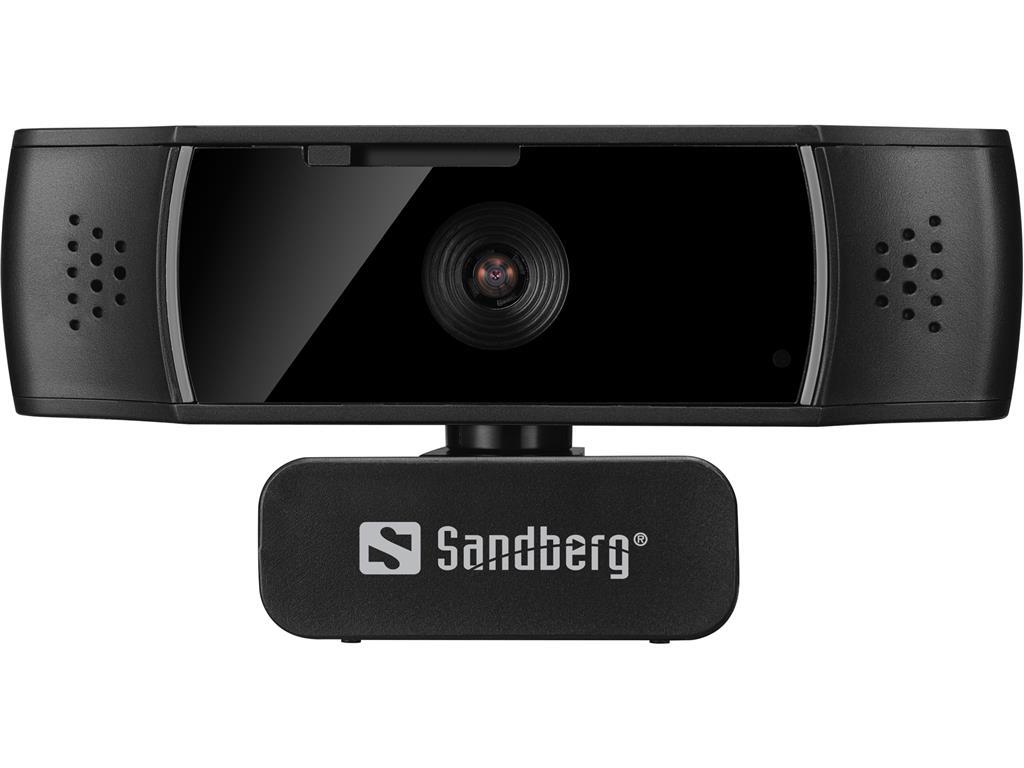 Sandberg USB spletna kamera avtomatsko ostrenje in dva mikrofona