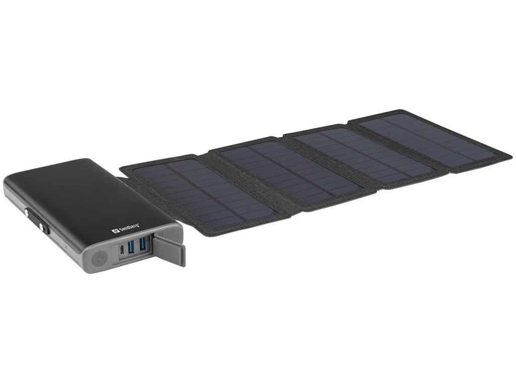 Sandberg Solarna baterija Powerbank 25.000 s 4 paneli, 20W
