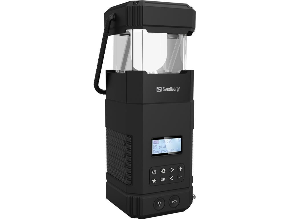 Sandberg Svetilka in baterija Powerbank 10.000 Survivor, 10W