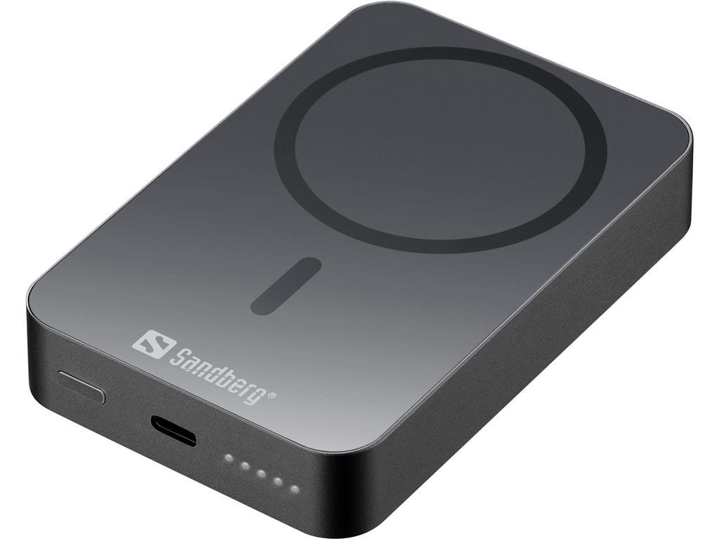 Sandberg Baterija Powerbank, MagSafe, 10.000 brezžično polnjenje, 20/15W