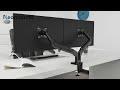 Neomounts Gibljivi nosilec za 2 monitorja 17-32'' Neomounts Gibljivi nosilec za 2 monitorja 17-32''