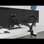Neomounts Gibljivi nosilec za 2 monitorja 17-32'' Neomounts Gibljivi nosilec za 2 monitorja 17-32''