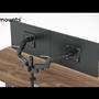 Neomounts Gibljivi nosilec za 2 monitorja 17-27'' Neomounts Gibljivi nosilec za 2 monitorja 17-27''